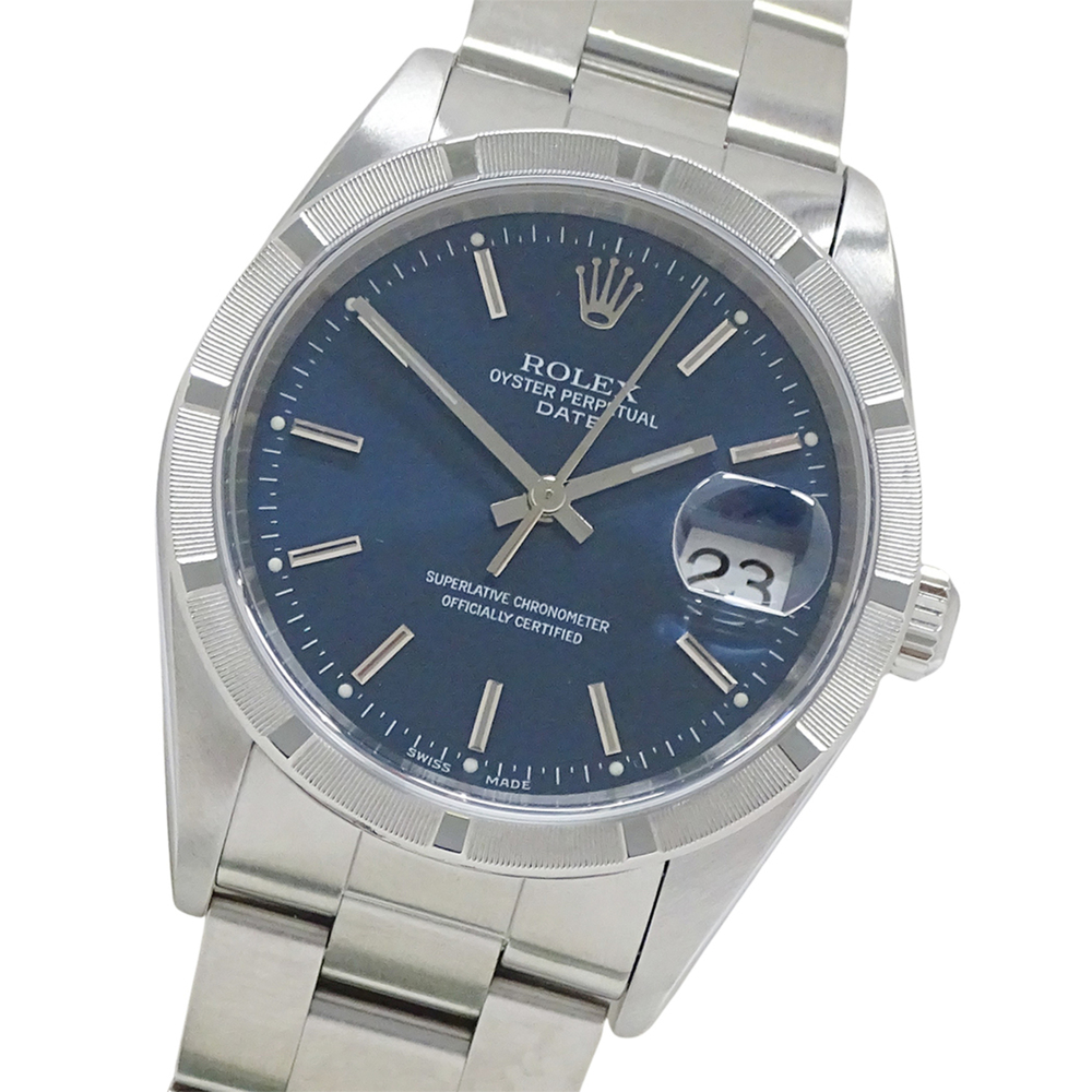 Rolex Oyster Perpetual Date 15210 (Y-serial) Men's Automatic Watch, Stainless...